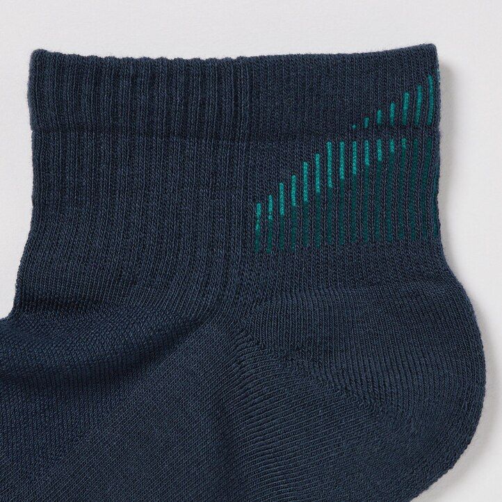 weiße uniqlo damen-sportsocken knöchellänge drei paar