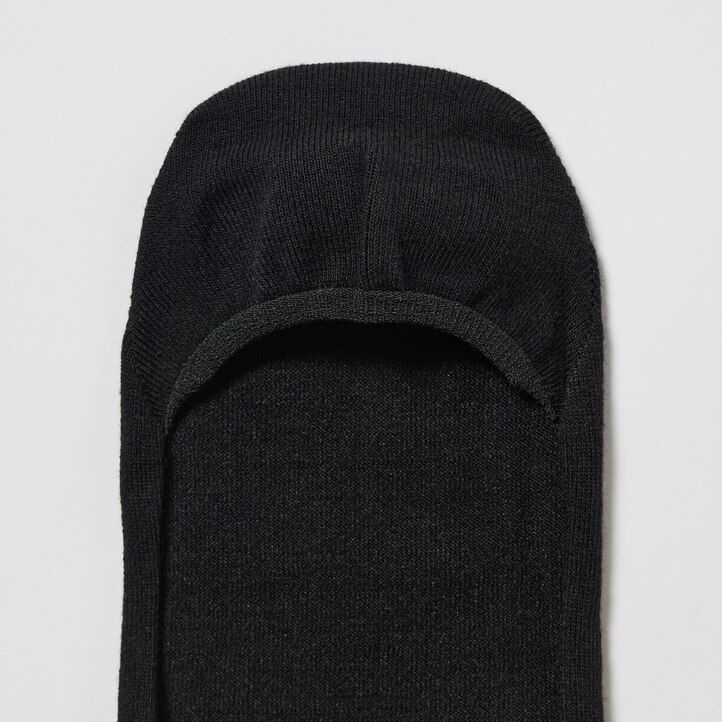 uniqlo damen-socken niedrig geschnitten unsichtbar 3 paar weiß