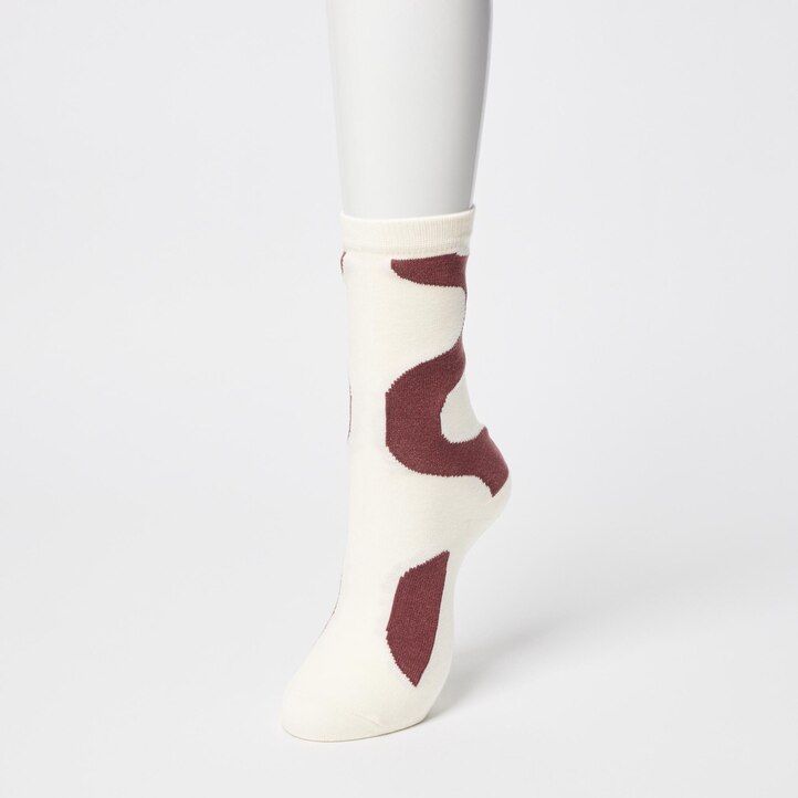 graue uniqlo heattech thermosocken für damen