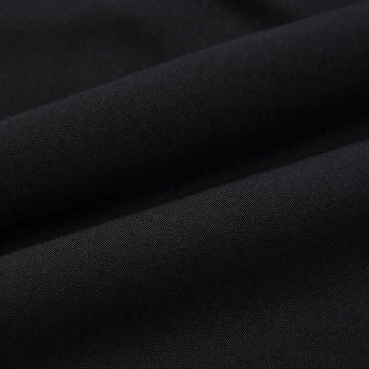uniqlo damenbluse mit Ärmeln aus viskose schwarz