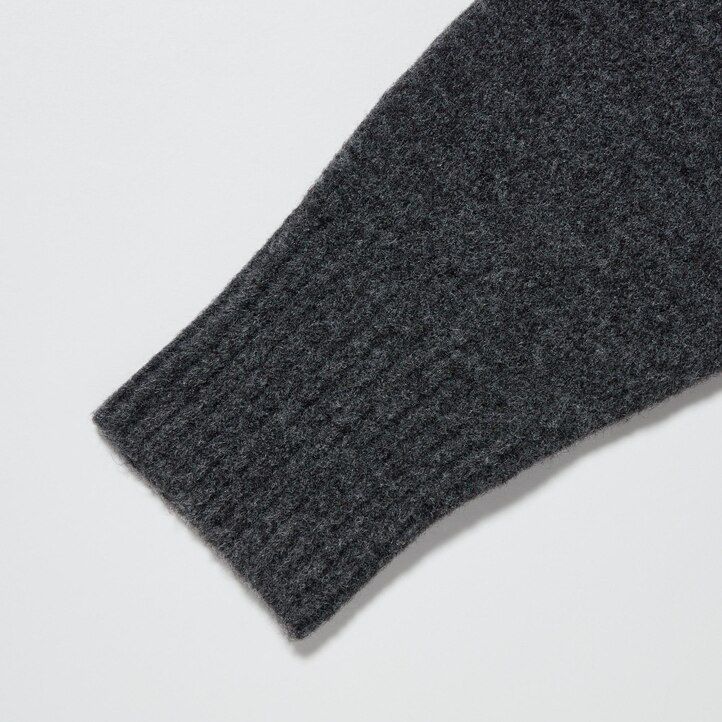 uniqlo damen-soufflékleid mit garnärmeln grün