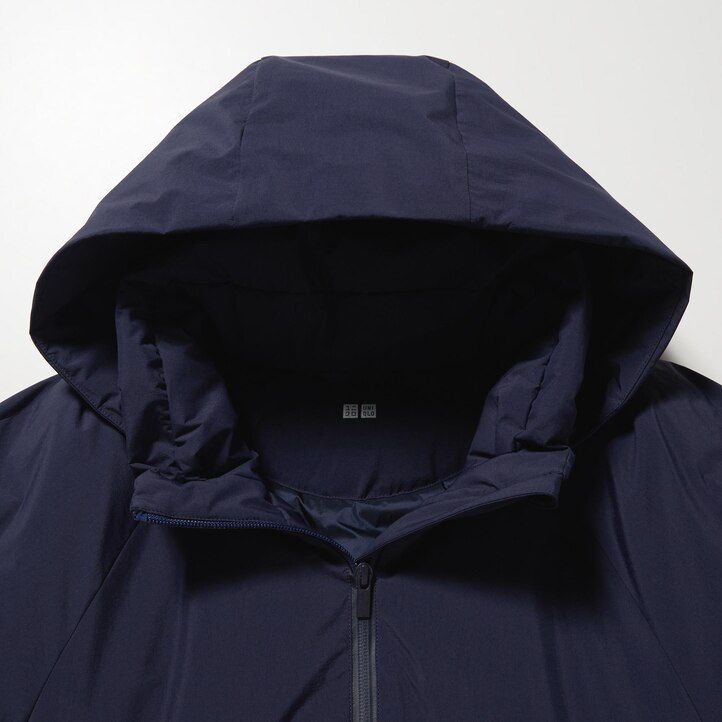 schwarze uniqlo ultra warm hybrid-daunenjacken für damen