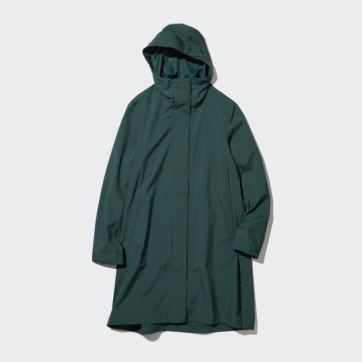 uniqlo blocktech damenjacken schwarz