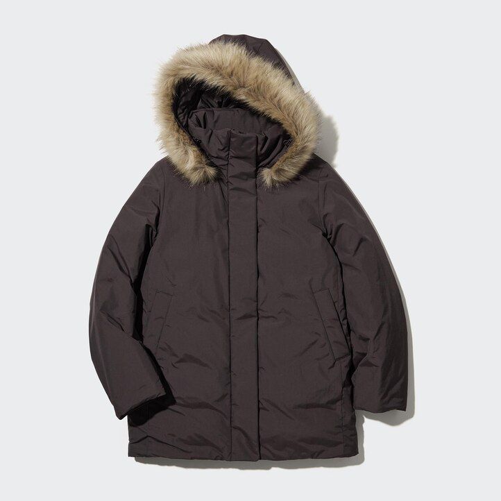 uniqlo hybrid-daunenjacken für damen schwarz