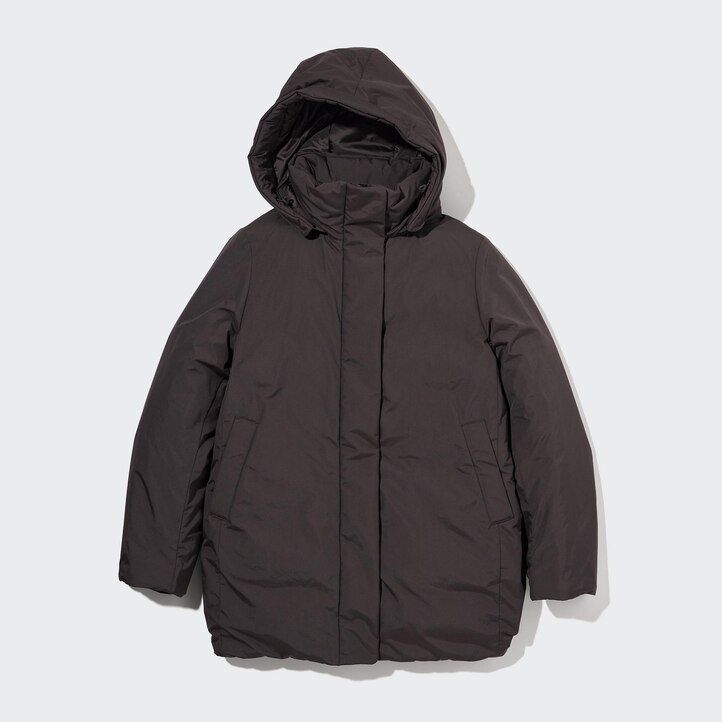 uniqlo hybrid-daunenjacken für damen schwarz