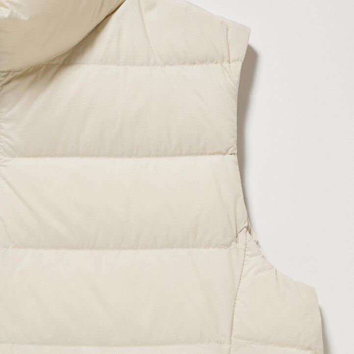 uniqlo ultraleichte daunenjacke für damen weiß