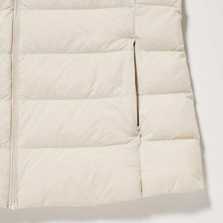 uniqlo ultraleichte daunenjacke für damen weiß