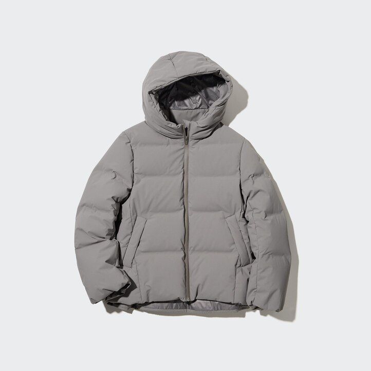 uniqlo nahtlose daunenjacken für damen orange