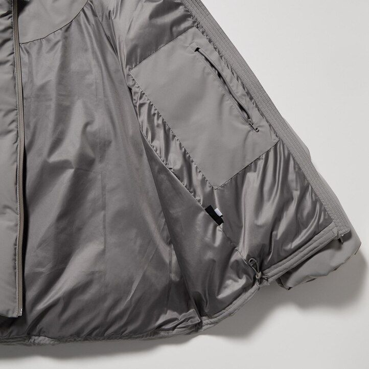 uniqlo nahtlose daunenjacken für damen orange