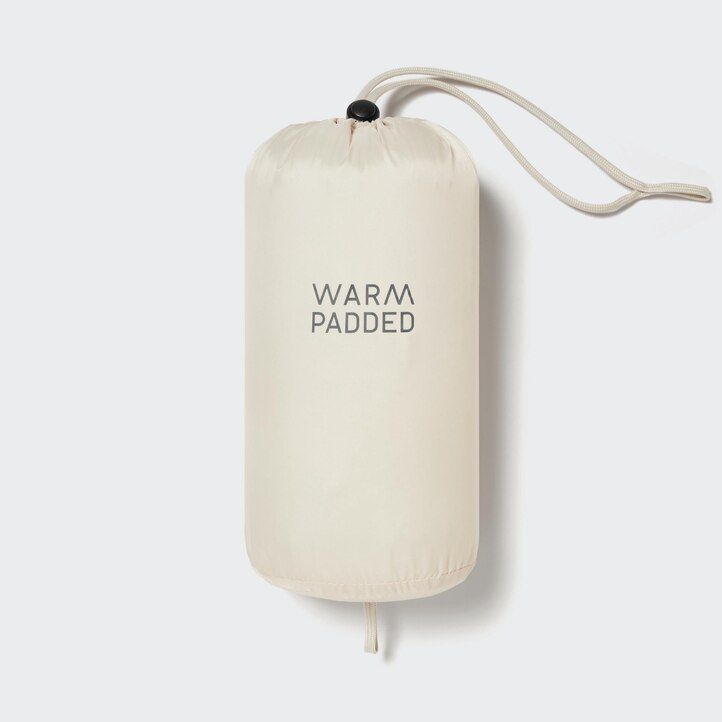 weiße warme wattierte steppjacken von uniqlo für damen