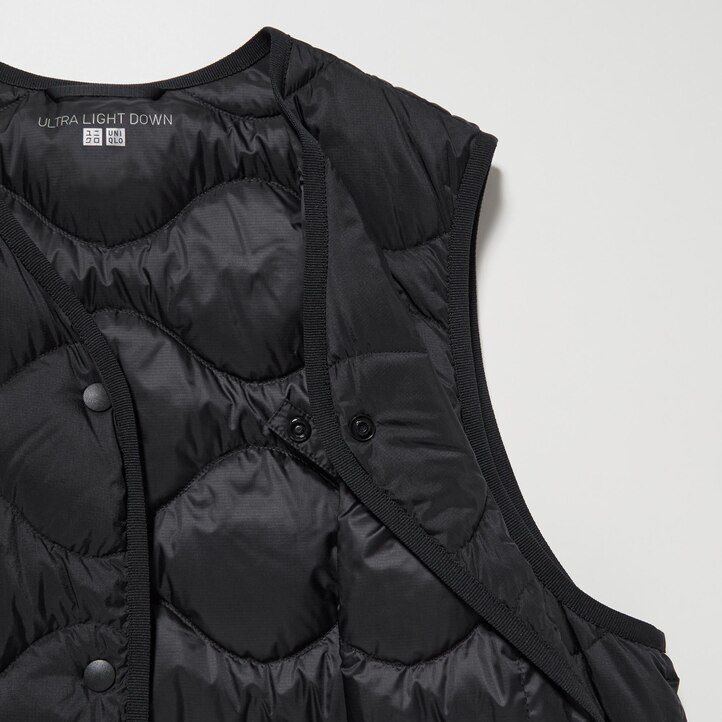 dunkelgrüne uniqlo ultraleicht-daunenjacken für damen