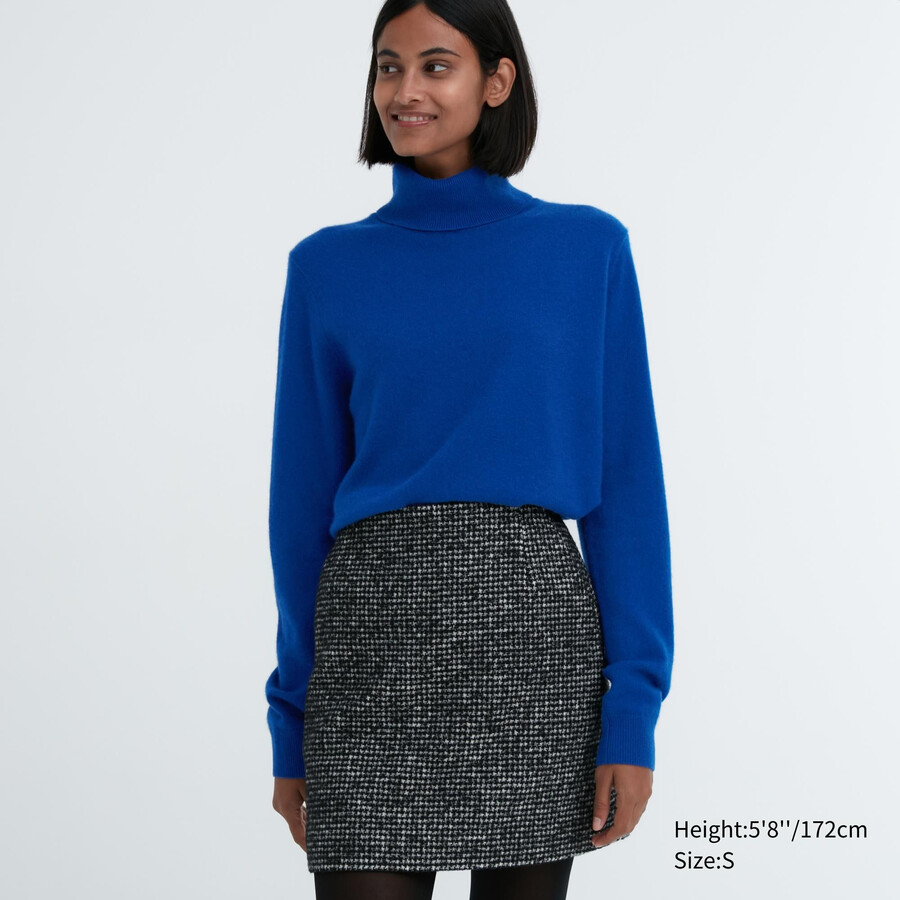uniqlo damenpullover aus 100 polyester blau