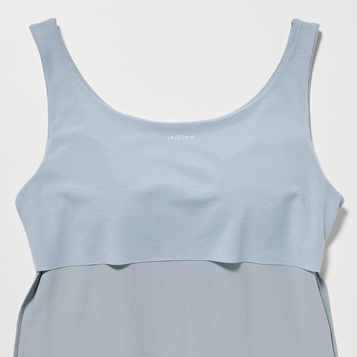 schwarze ärmellose umstandsmode von uniqlo airism für damen