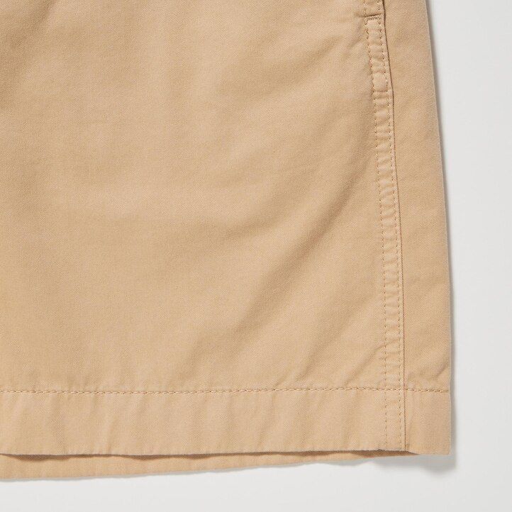 weiße uniqlo chinos damenshorts