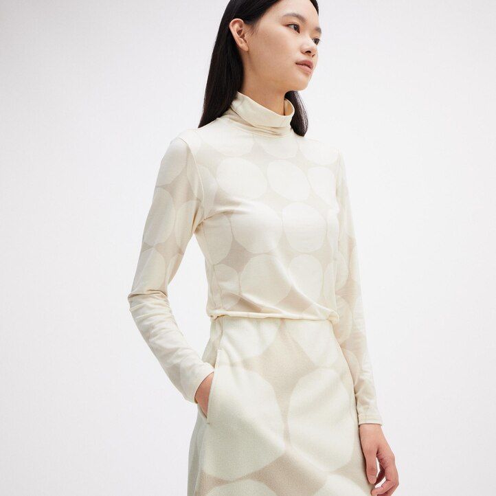 uniqlo fleece-röcke für damen schwarz