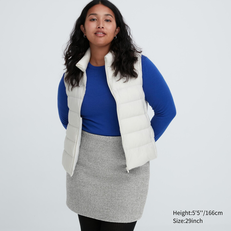 graue uniqlo tweed-miniröcke für damen