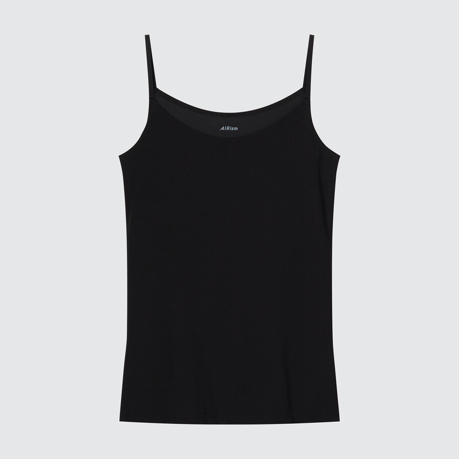 schwarze uniqlo airismmisole damen-t-shirts versandkostenfrei