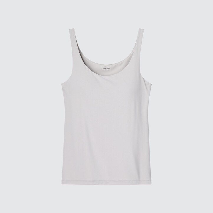 marineblaue uniqlo airism ärmellose damen-t-shirts