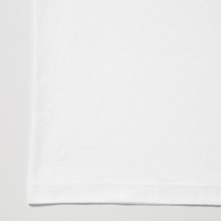 uniqlo damen-t-shirt mit friedensmotiv von cristina de middel weiß