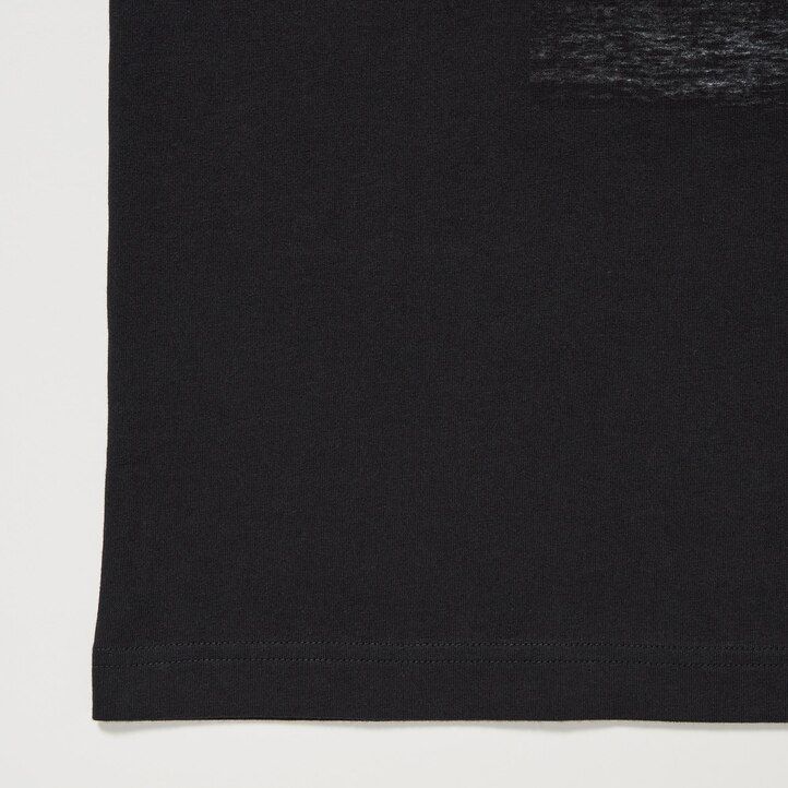 uniqlo peace for all grafik daido moriyama damen-t-shirt schwarz