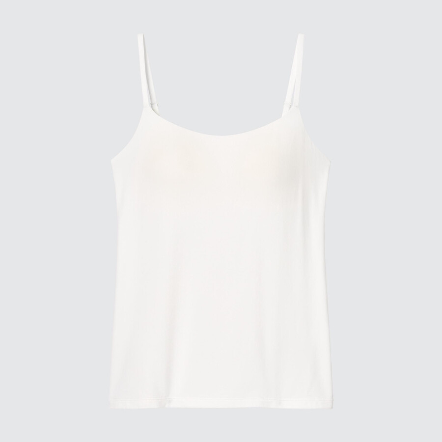 weiße uniqlo airismmisole damen-t-shirts