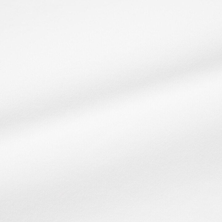 uniqlo damen-t-shirt aus glatter stretch-baumwolle mit rundhalsausschnitt und Ärmeln schwarz