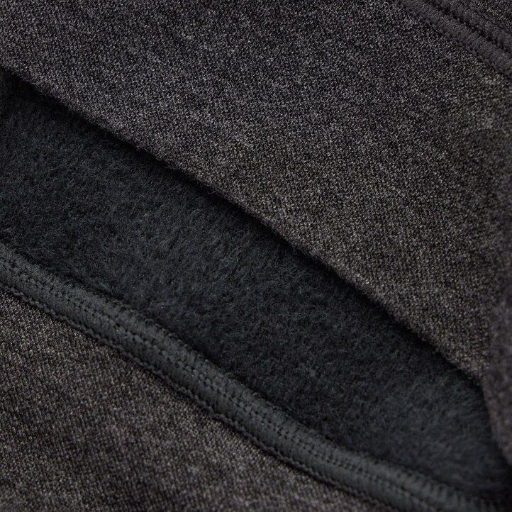 dunkelgraue uniqlo heattech extra warm thermostrumpfhose für damen mit flauschigem futter