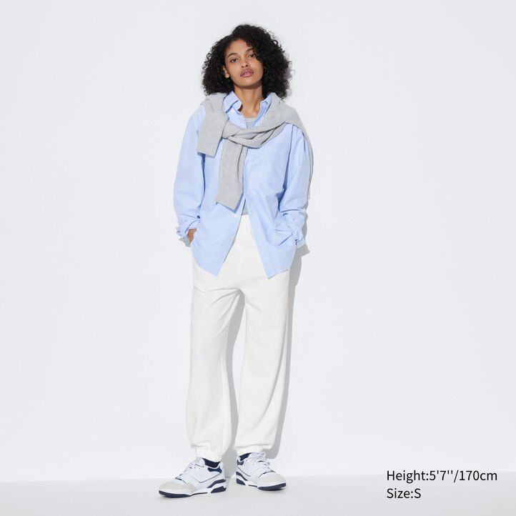 uniqlo jogginghose für damen grau - uniqlo