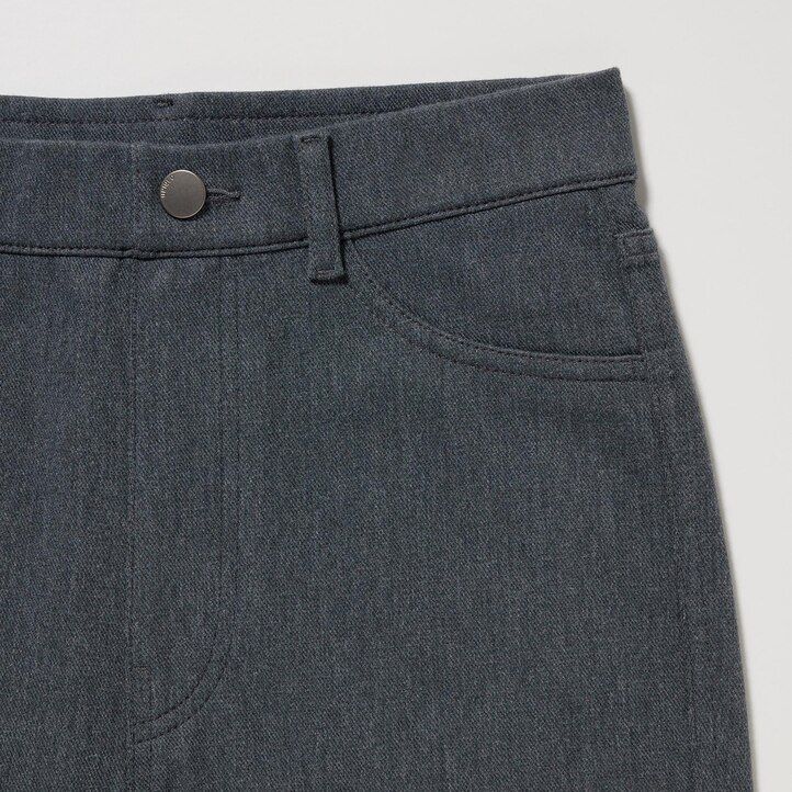 uniqlo heattech ultra stretch high rise thermal damen-tops olivgrün