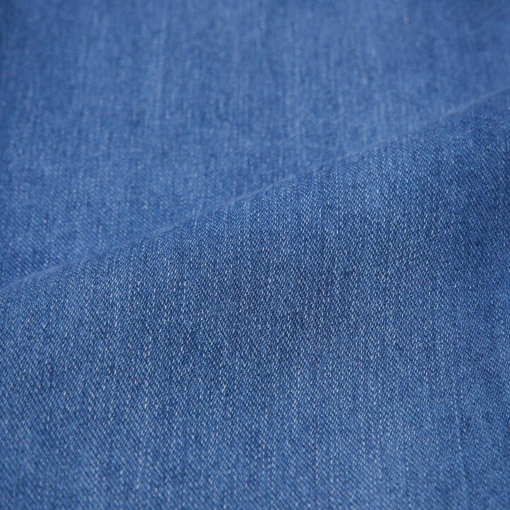 uniqlo damen-jeansoberteil aus ultra-dehnbarem denim blau