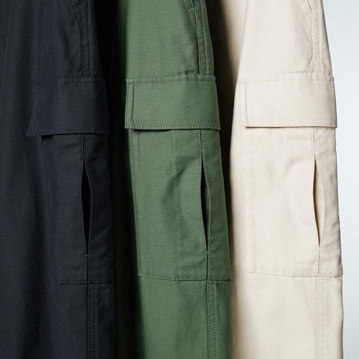 dunkelgraue uniqlo legrgo damen-tops mit weitem geradem schnitt