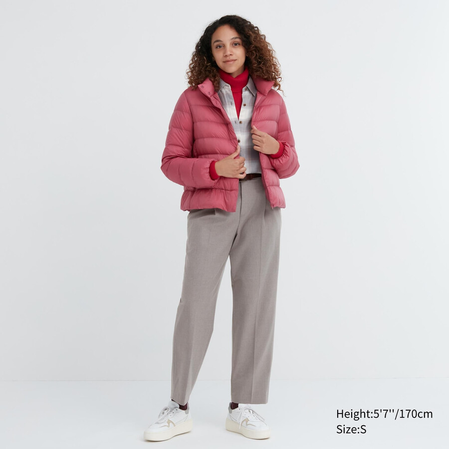 graue uniqlo heattech faltenoberteile für damen