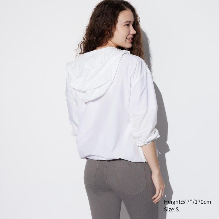 weiße uniqlo ultra stretch-tops für damen