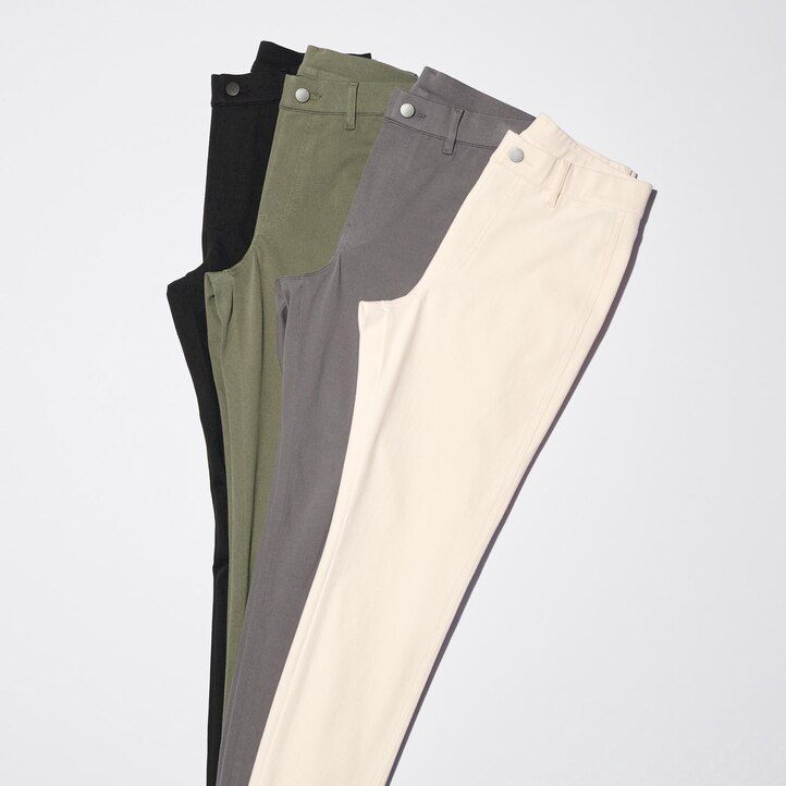 weiße uniqlo ultra stretch-tops für damen