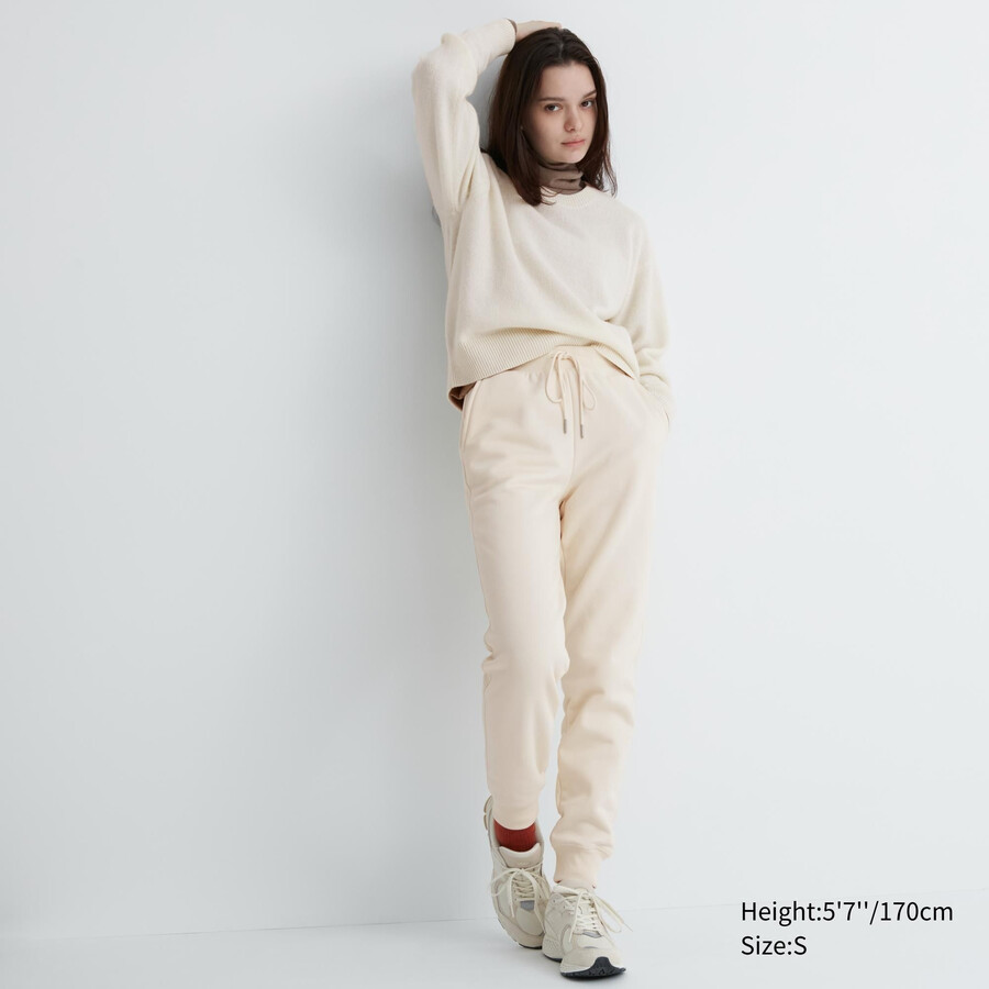 weiße uniqlo heattech damen-tops mit pile-futter