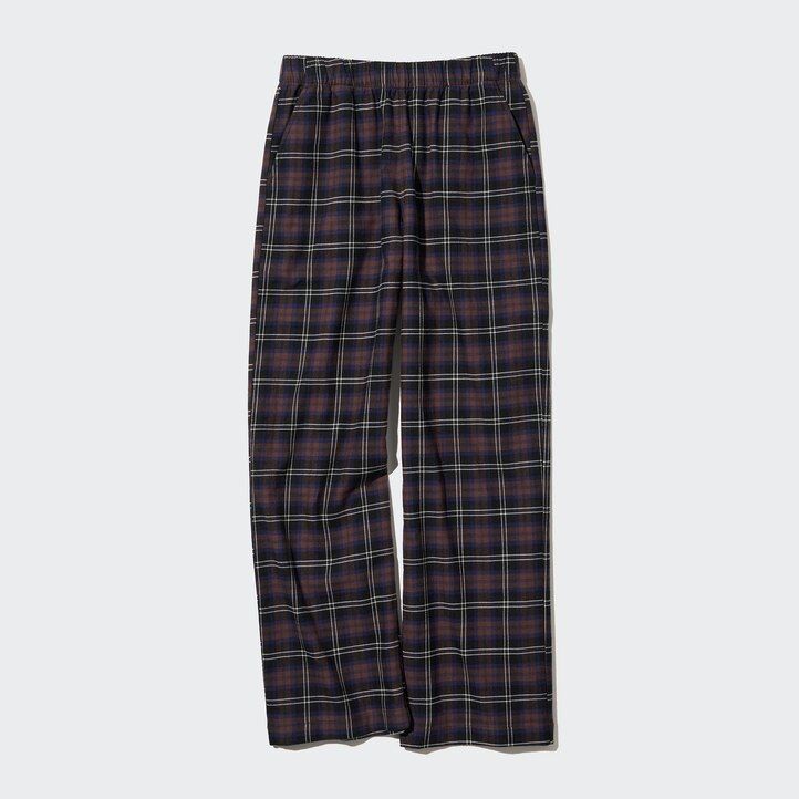 uniqlo flanelltops für damen dunkelbraun