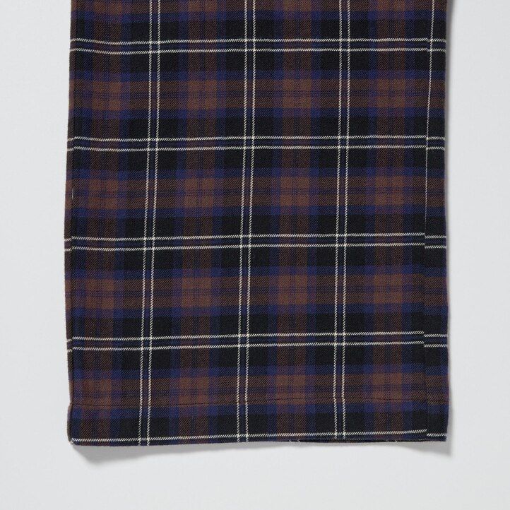 uniqlo flanelltops für damen dunkelbraun