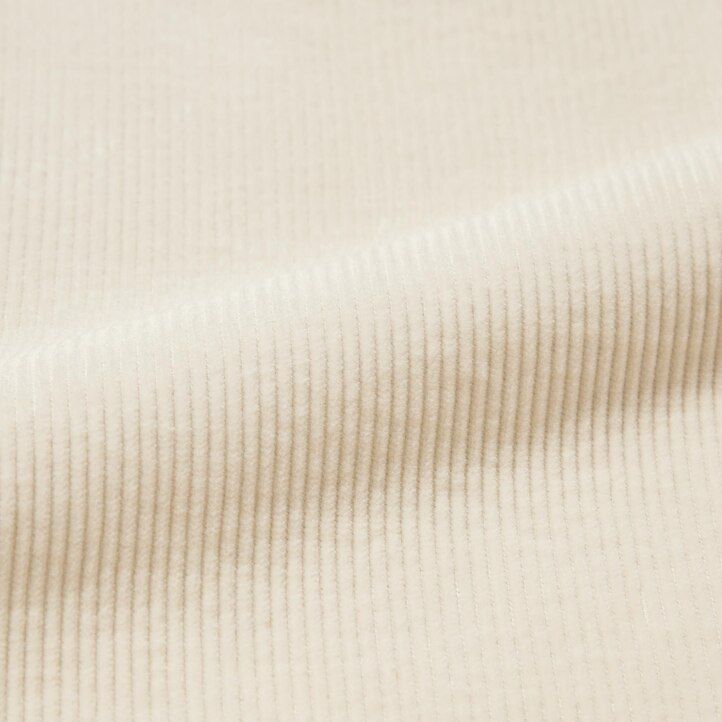 braune uniqlo cord-damenoberteile in lockerer passform und knöchellänge