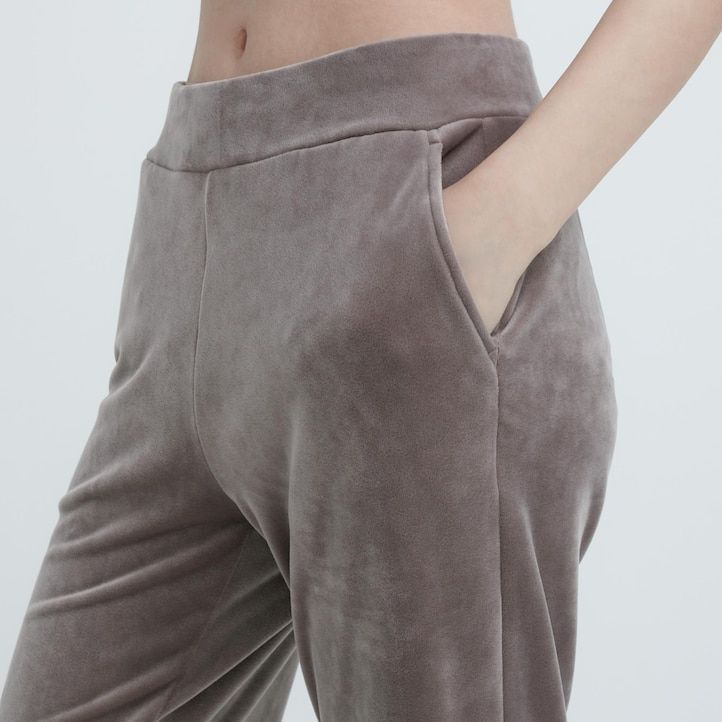 blaue uniqlo ultra stretch smooth tops für damen