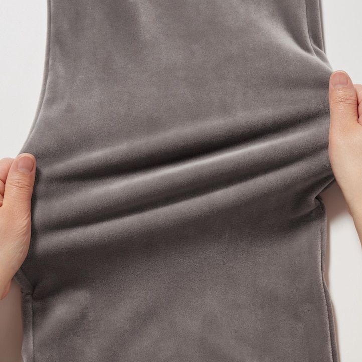 blaue uniqlo ultra stretch smooth tops für damen