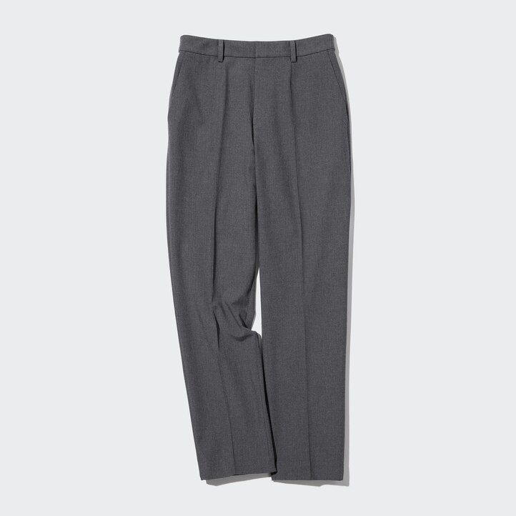 uniqlo smart damen-top in knöchellänge marineblau