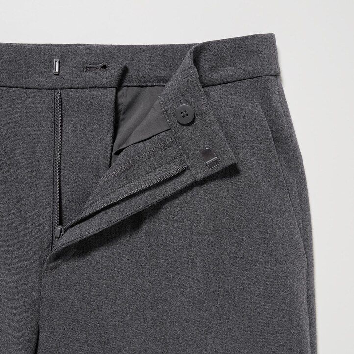 uniqlo smart damen-top in knöchellänge marineblau