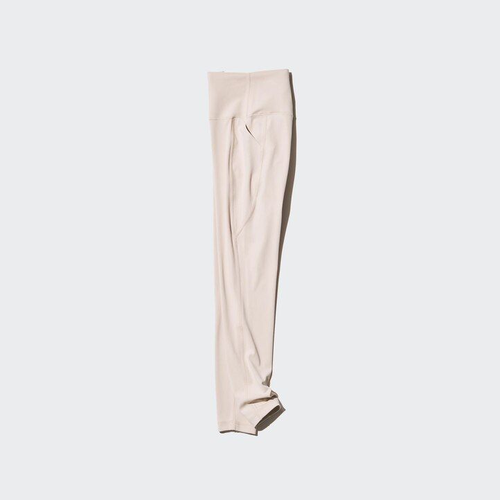 schwarze uniqlo airism ultra soft damen-tops mit taschen