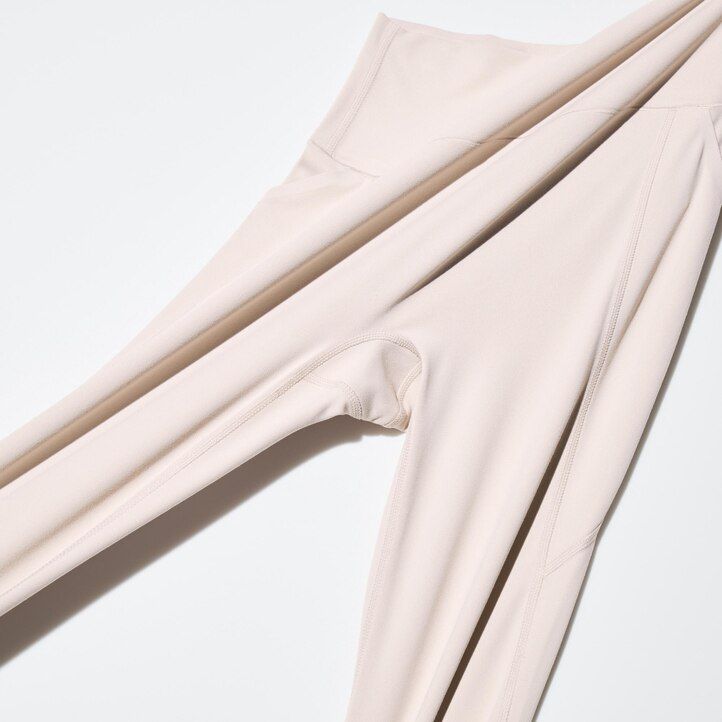 schwarze uniqlo airism ultra soft damen-tops mit taschen