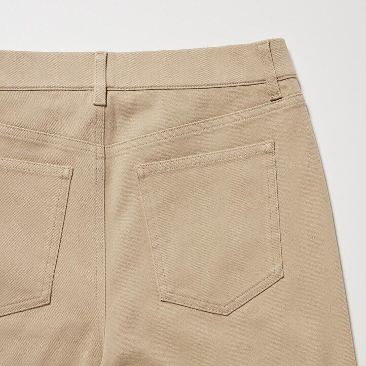 beige uniqlo ultra stretch damen-tops