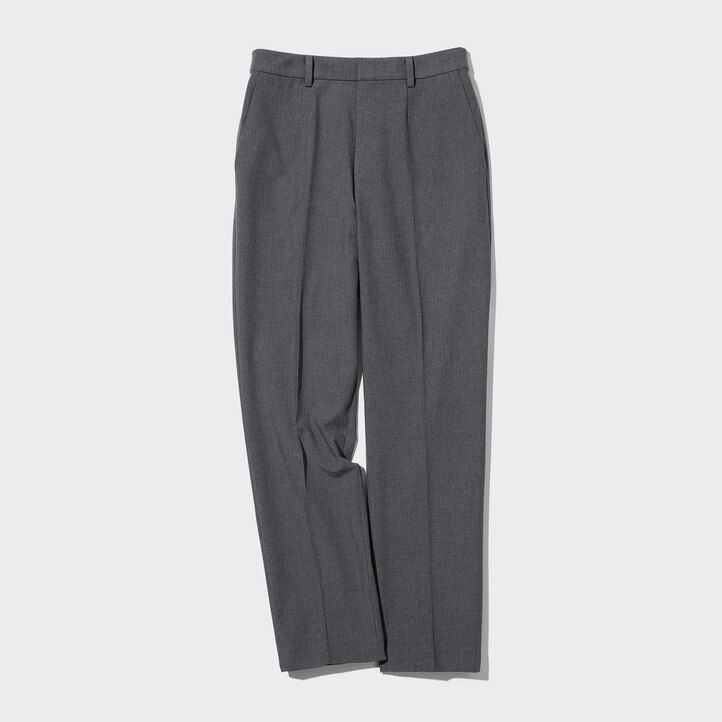 graue uniqlo smart damen-tops in knöchellänge
