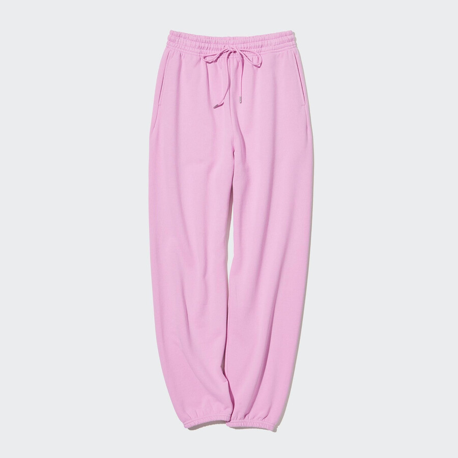 pinkfarbene jogginghosen-tops von uniqlo für damen