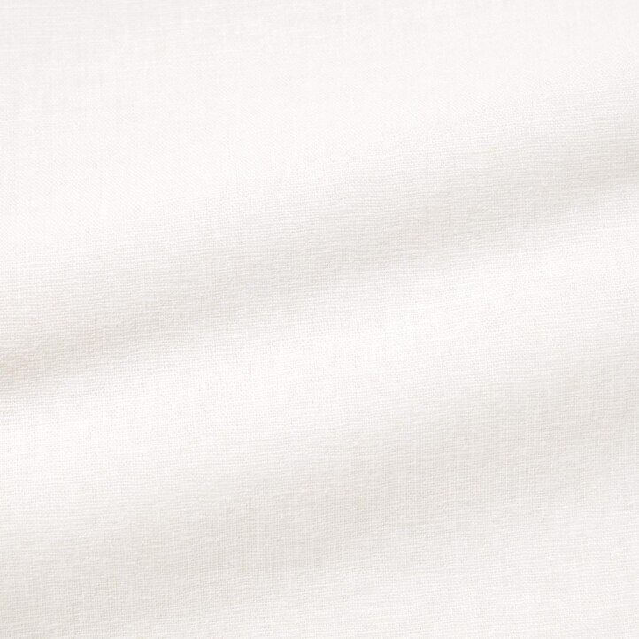 braune taillierte damen-tops von uniqlo aus leinen-baumwolle