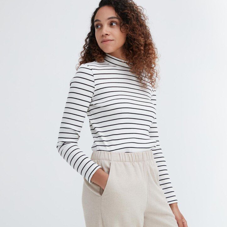 dunkelgraue uniqlo flanelltops für damen