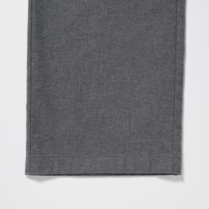 dunkelgraue uniqlo flanelltops für damen